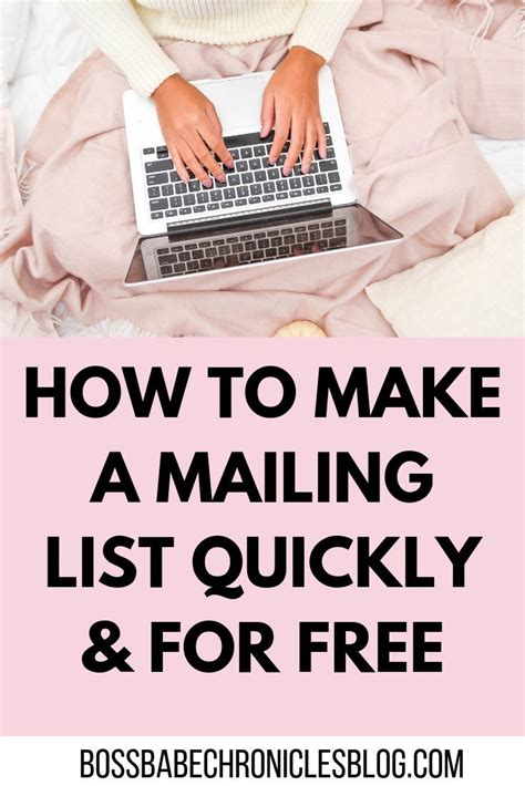 email lists online best practices